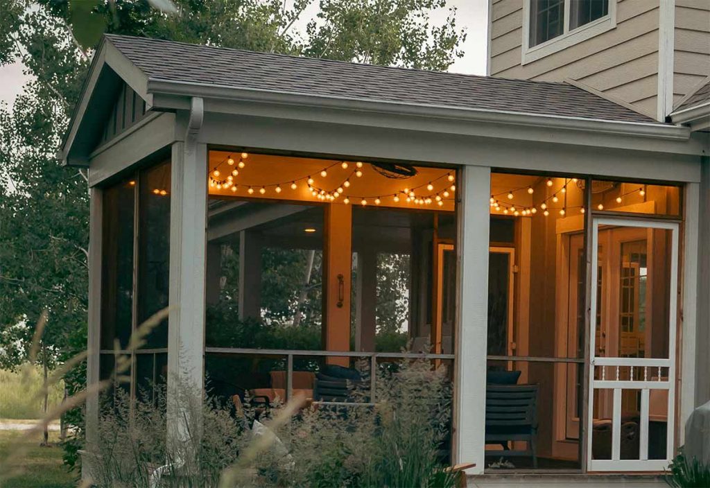 Why choose glass veranda with led lighting